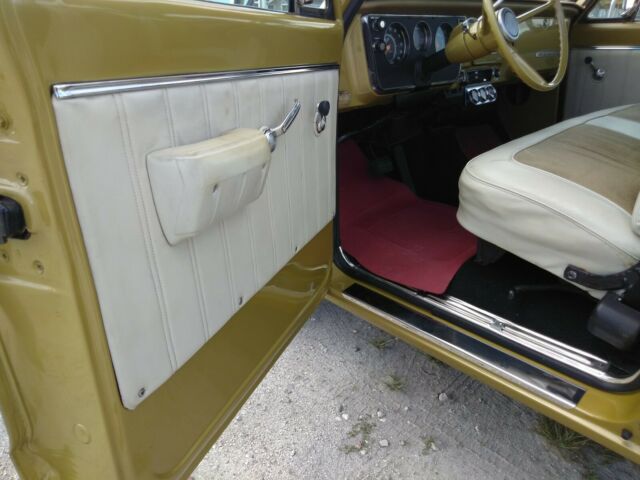 1968 gold Chevrolet C-10