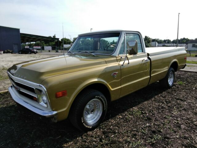 1968 gold Chevrolet C-10