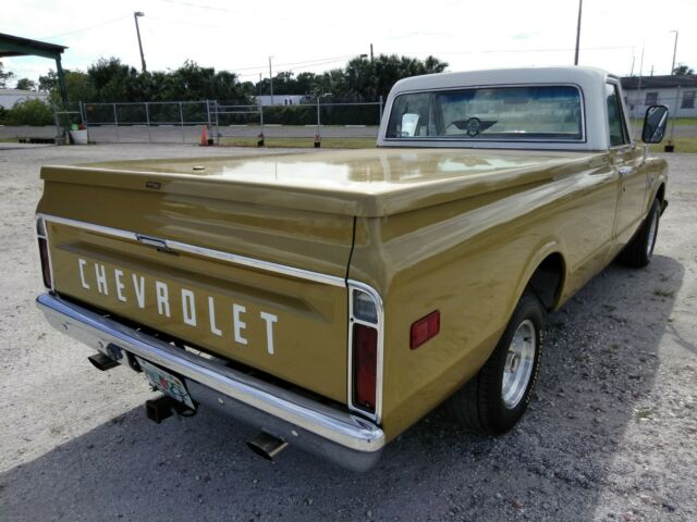1968 gold Chevrolet C-10