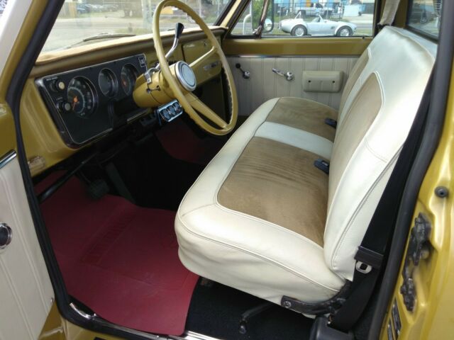 1968 gold Chevrolet C-10