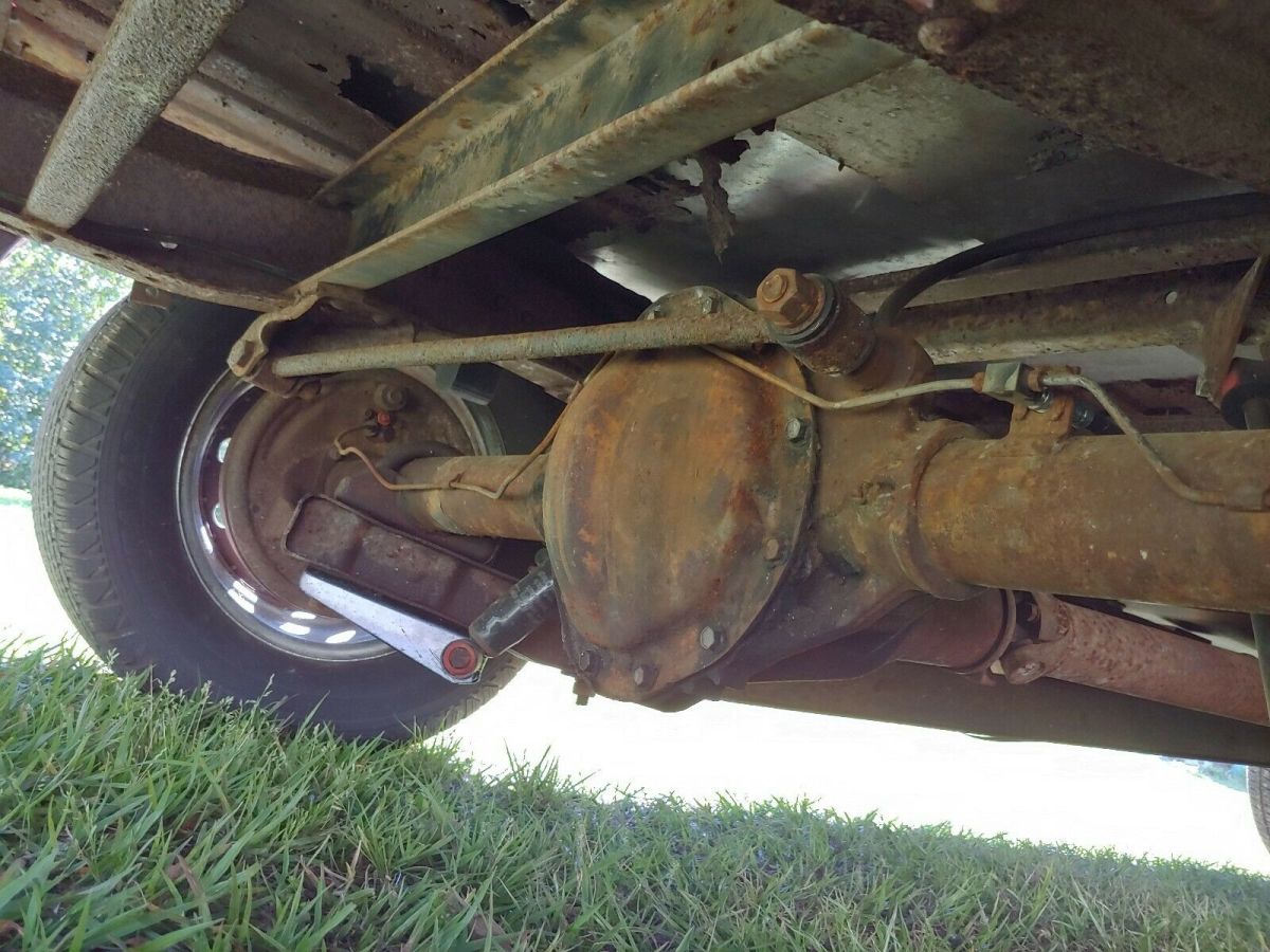 1968 Orange Chevrolet C-10 Standard Cab Pickup