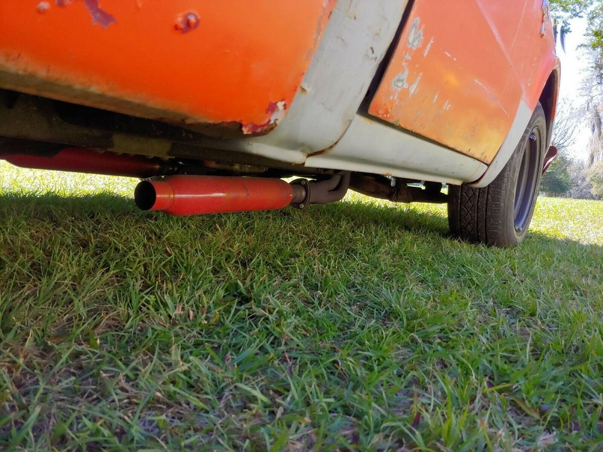 1968 Orange Chevrolet C-10 Standard Cab Pickup