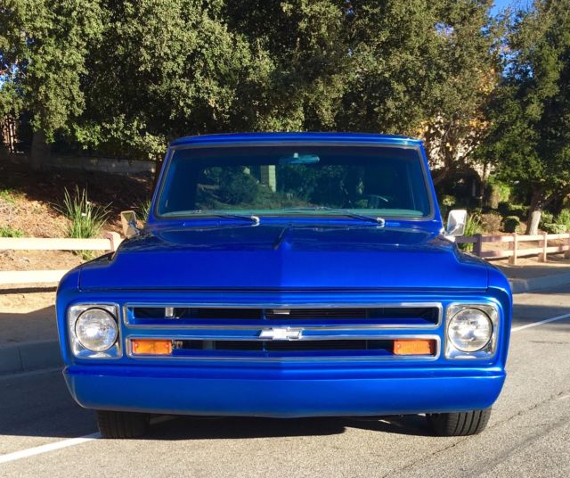 1968 Blue Chevrolet C-10 Cab & Chassis