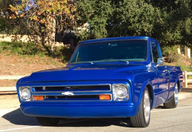 1968 Blue Chevrolet C-10 Cab & Chassis
