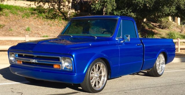 1968 Blue Chevrolet C-10 Cab & Chassis
