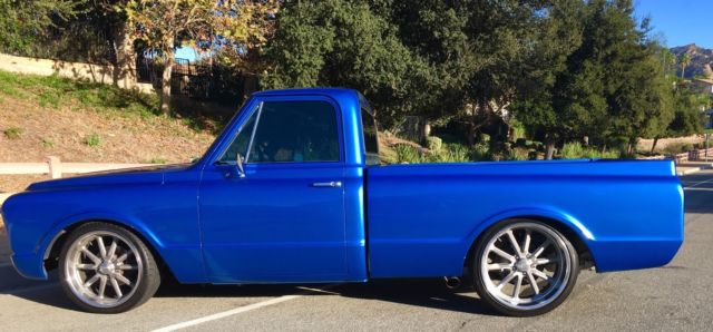 1968 Blue Chevrolet C-10 Cab & Chassis