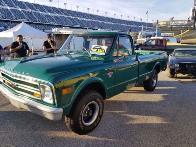 1968 Green Chevrolet C-10