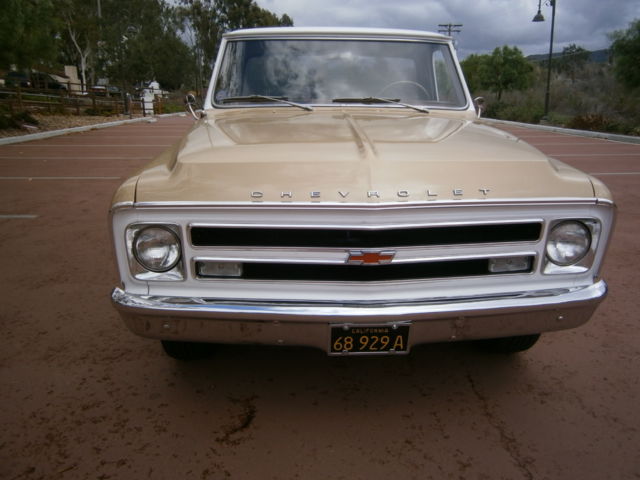1968 GOLD Chevrolet C-10 PICKUP TRUCK