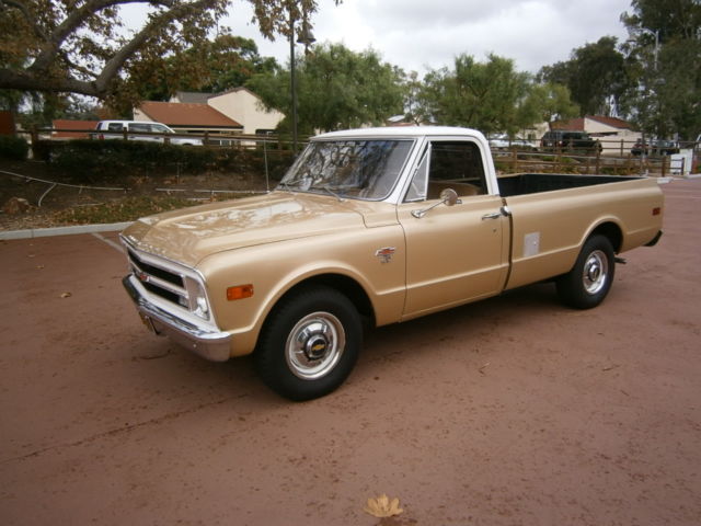1968 GOLD Chevrolet C-10 PICKUP TRUCK
