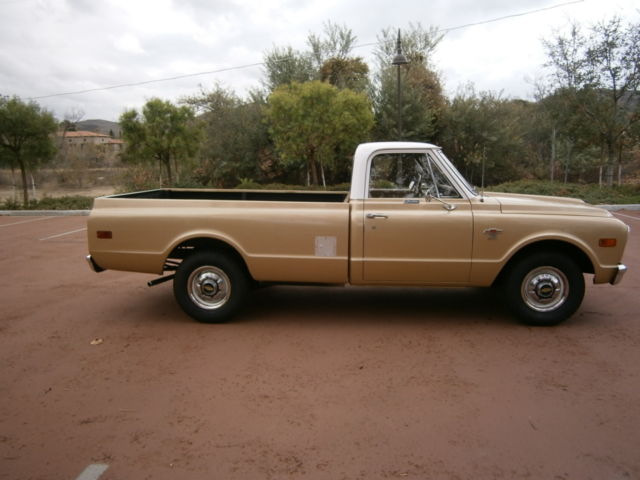 1968 GOLD Chevrolet C-10 PICKUP TRUCK