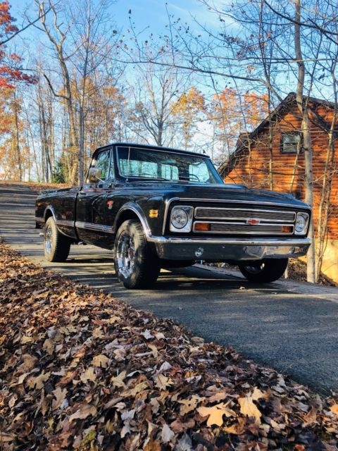1968 Black Chevrolet C-10 PICKUP