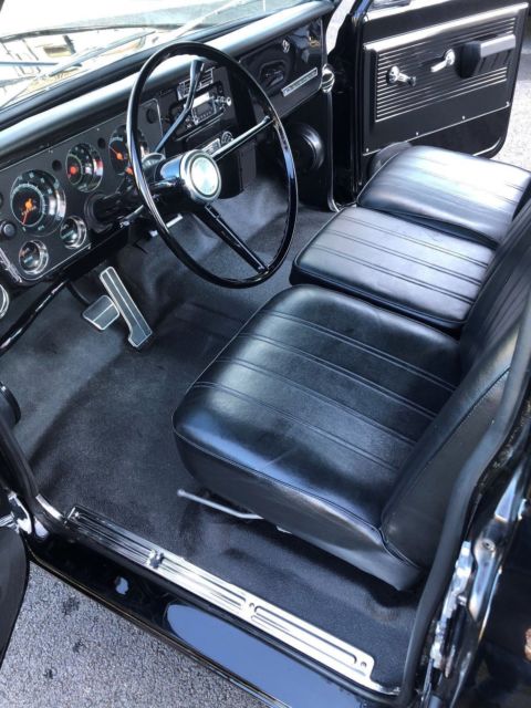 1968 Black Chevrolet C-10 PICKUP