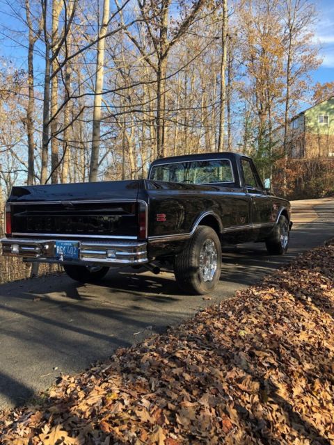 1968 Black Chevrolet C-10 PICKUP
