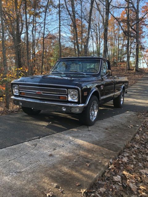 1968 Black Chevrolet C-10 PICKUP