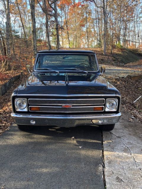 1968 Black Chevrolet C-10 PICKUP