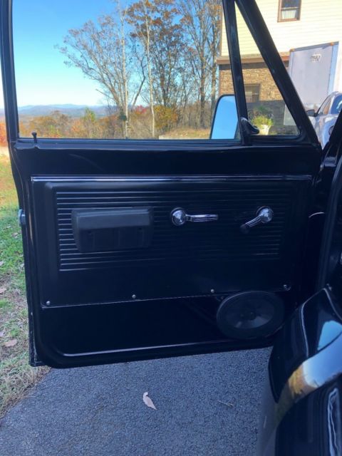 1968 Black Chevrolet C-10 PICKUP