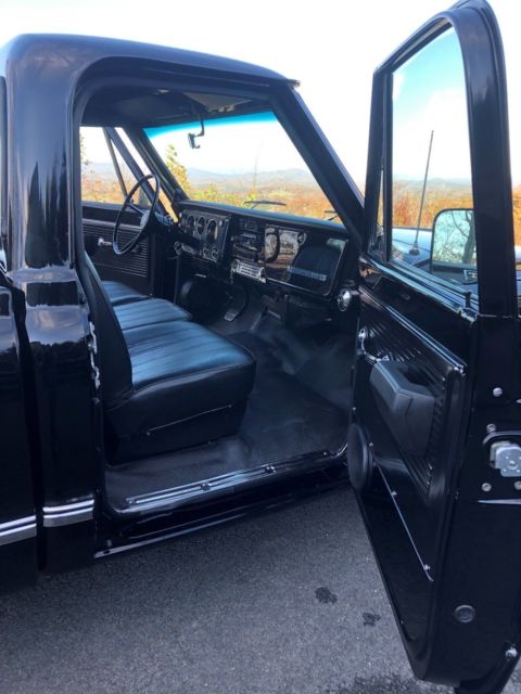 1968 Black Chevrolet C-10 PICKUP