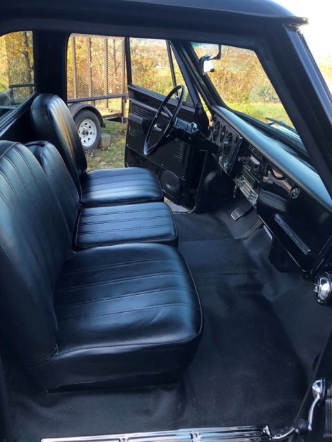 1968 Black Chevrolet C-10 PICKUP