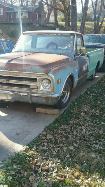 1968 Blue Chevrolet C-10 Standard Cab Pickup