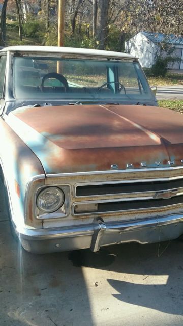 1968 Blue Chevrolet C-10 Standard Cab Pickup