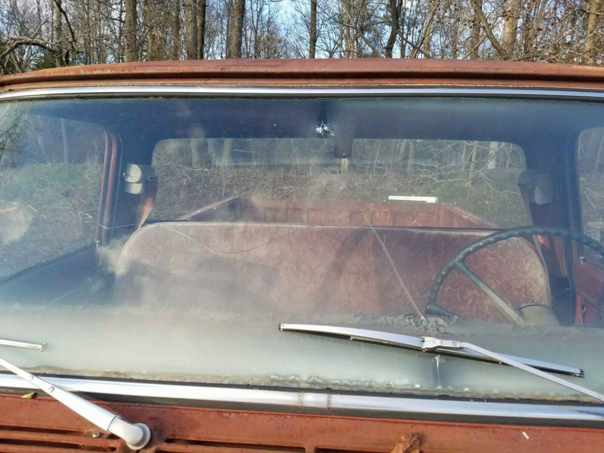 1968 Burgundy Chevrolet C-10 Short Bed
