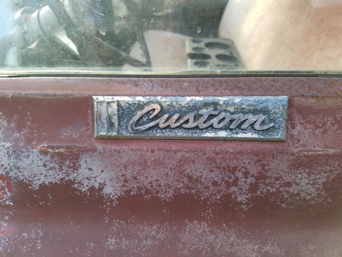 1968 Burgundy Chevrolet C-10 Short Bed