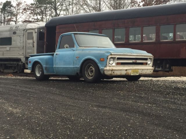 1968 Blue Chevrolet C-10 Standard Cab Pickup