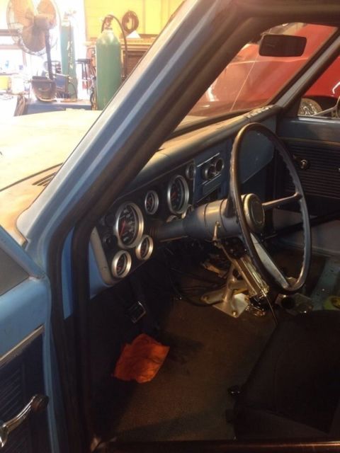 1968 Blue Chevrolet C-10 Standard Cab Pickup