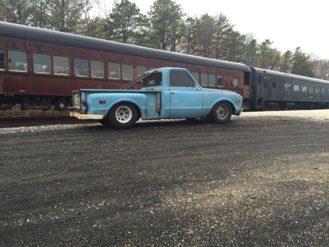 1968 Blue Chevrolet C-10 Standard Cab Pickup