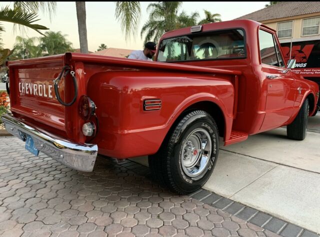 1968 Red Chevrolet C-10 Pickup