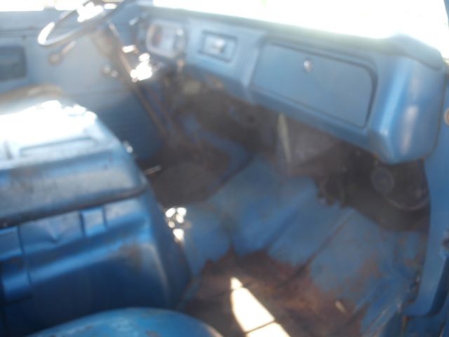 1968 white Chevrolet C-10 van