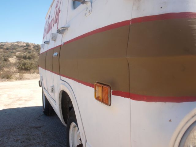 1968 white Chevrolet C-10 van