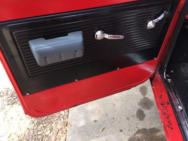 1968 Red Chevrolet C-10