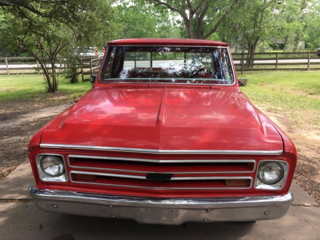1968 Red Chevrolet C-10