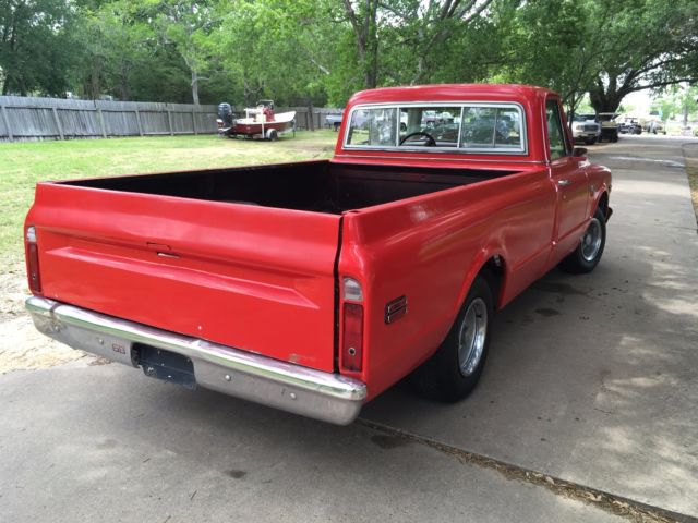 1968 Red Chevrolet C-10
