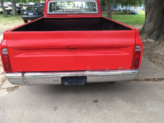 1968 Red Chevrolet C-10