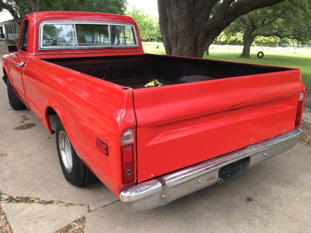 1968 Red Chevrolet C-10