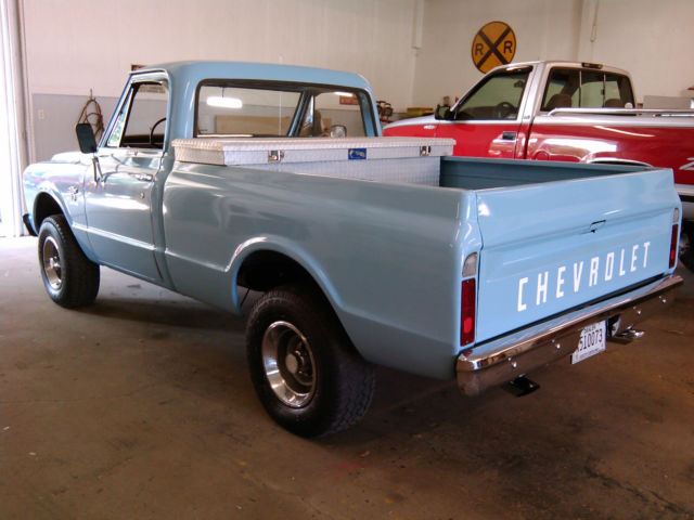 1968 Blue Chevrolet C-10 Standard Cab Pickup