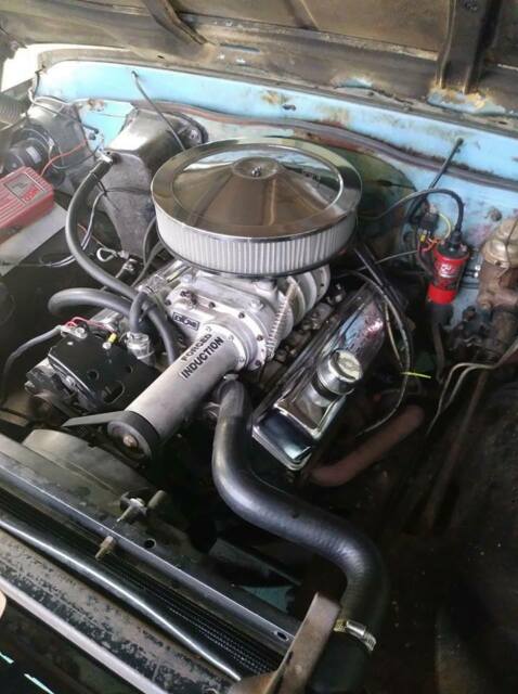 1968 Patina Blue/White Chevrolet C-10 Standard Cab Pickup