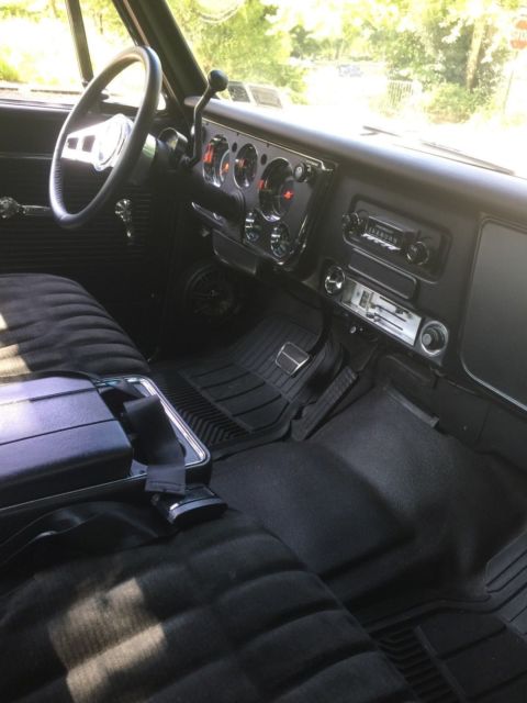 1968 Black Chevrolet C-10