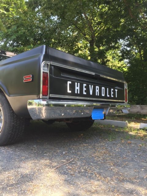 1968 Black Chevrolet C-10