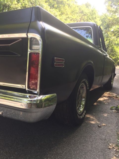 1968 Black Chevrolet C-10