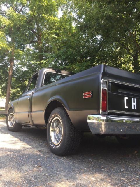 1968 Black Chevrolet C-10