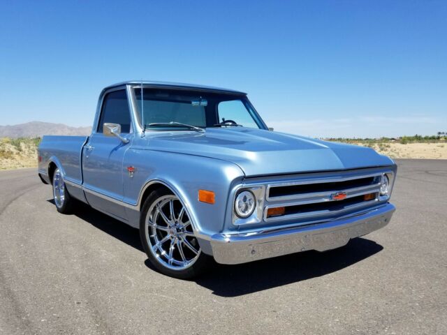 1968 Blue Chevrolet C-10