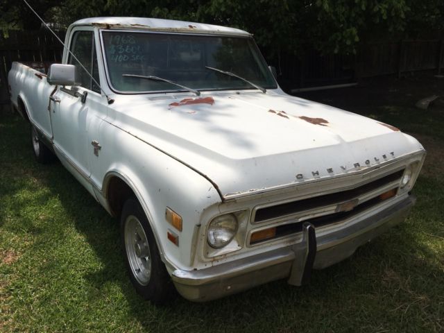 1968 White Chevrolet C-10
