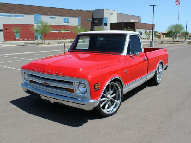 1968 Red Chevrolet C-10