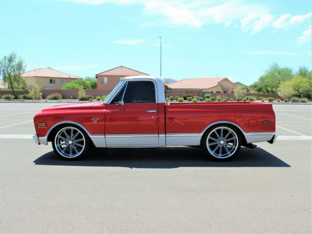 1968 Red Chevrolet C-10