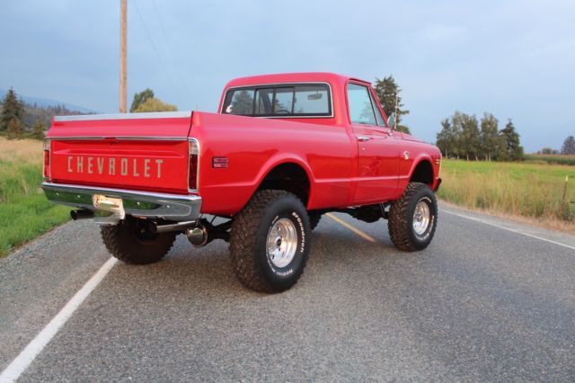 1968 Red Chevrolet C-10 Standard Cab Pickup