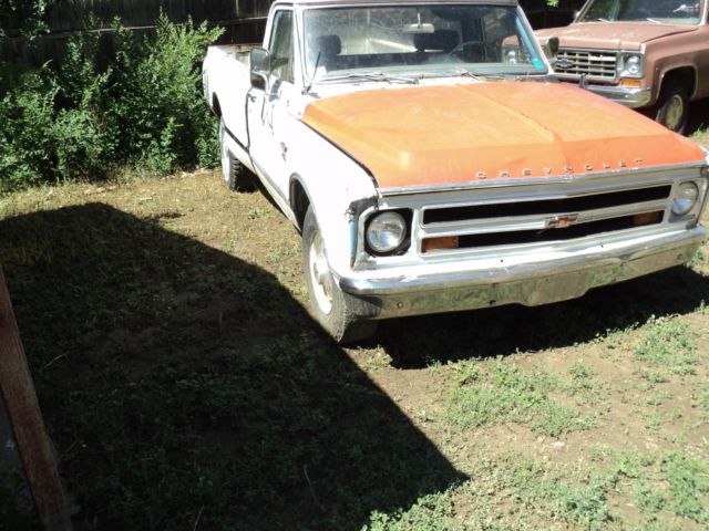 1968 White Chevrolet C-10 Standard Cab Pickup