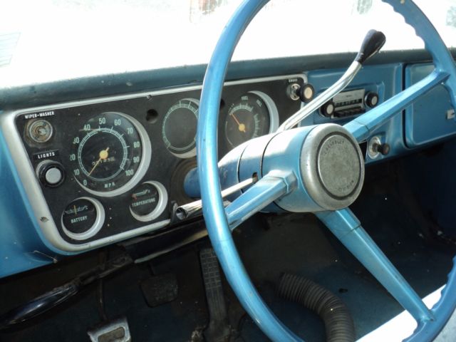 1968 White Chevrolet C-10 Standard Cab Pickup